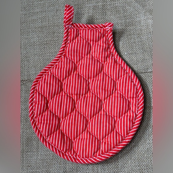 Vintage Franco Anthropomorphic Bunny Christmas Pot Holder Kitsch Whimsical - Picture 3 of 3